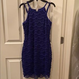 Women’s Deep Purple / Navy Cocktail Dress